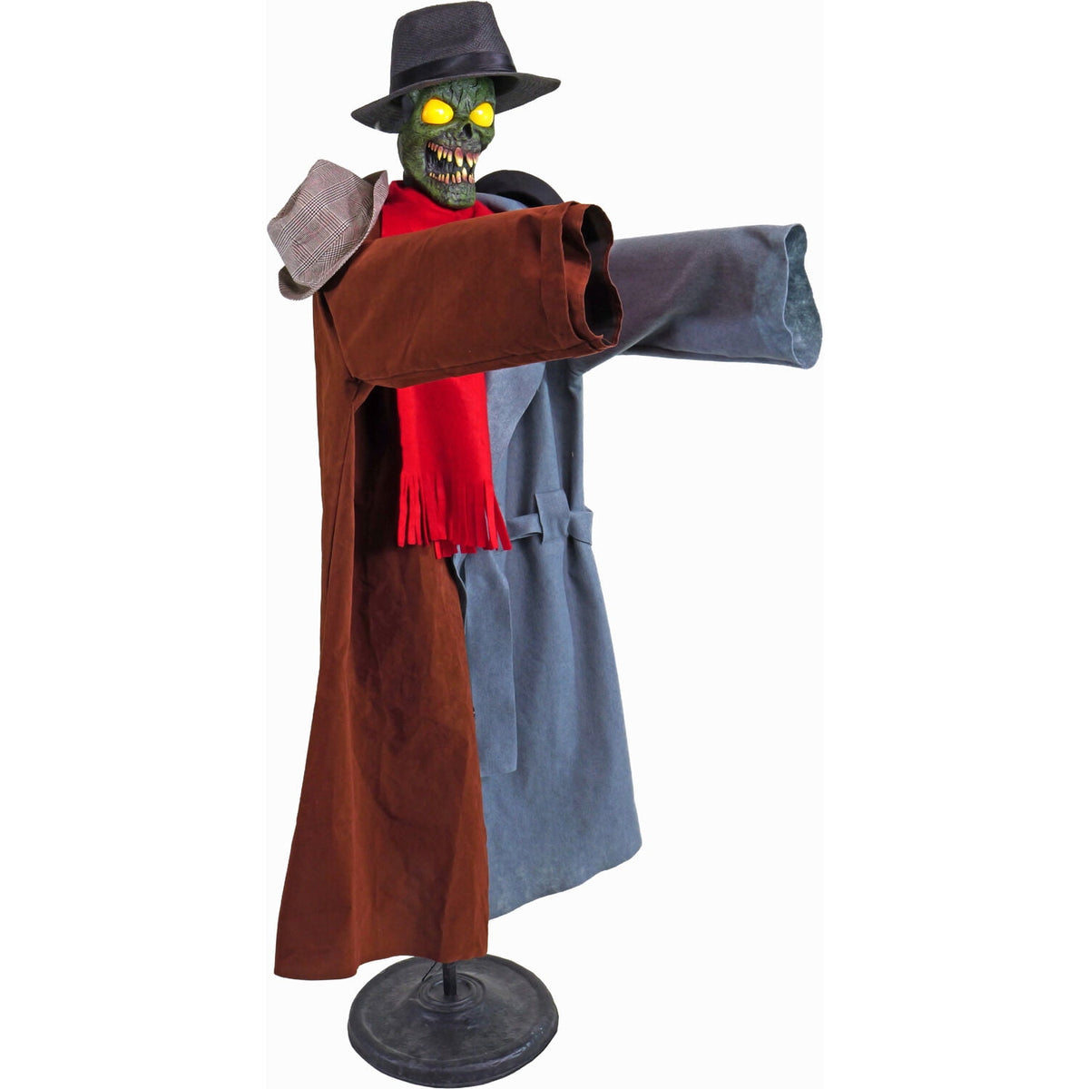 Haunted Hill Farm Life-Size Animatronic Coatrack Monster by Tekky Halloween Decoration, 5.6-Ft.