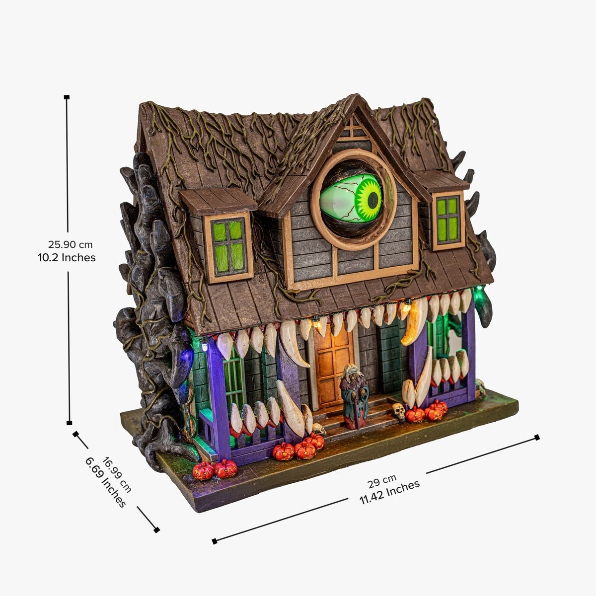 FG Square Cycloptic Manor All Seeing Eye Halloween Village
