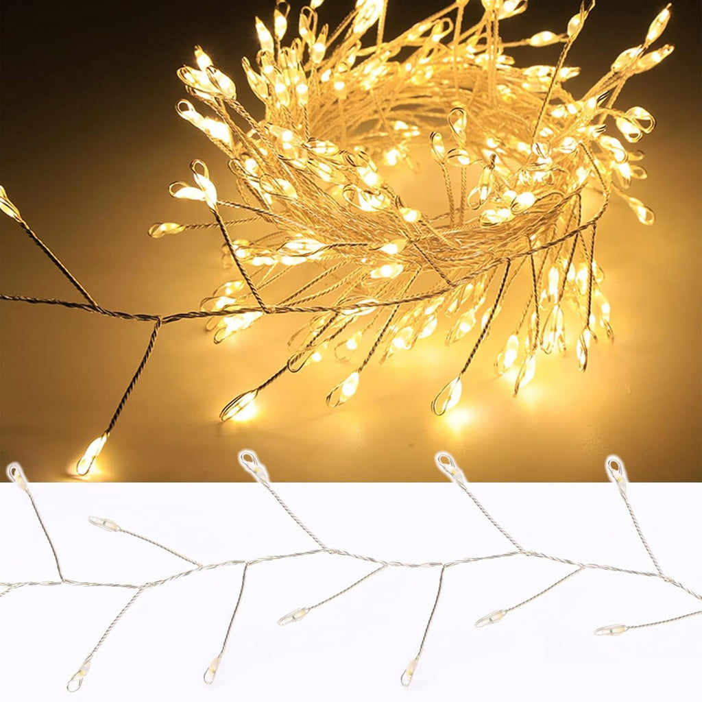 Outdoor String Lights with Remote,100M 3000LED Plug-in Powered Waterproof Fairy Lights, Copper Wire Christmas String Lights for Wedding, Party, and Indoor Fairy Lights