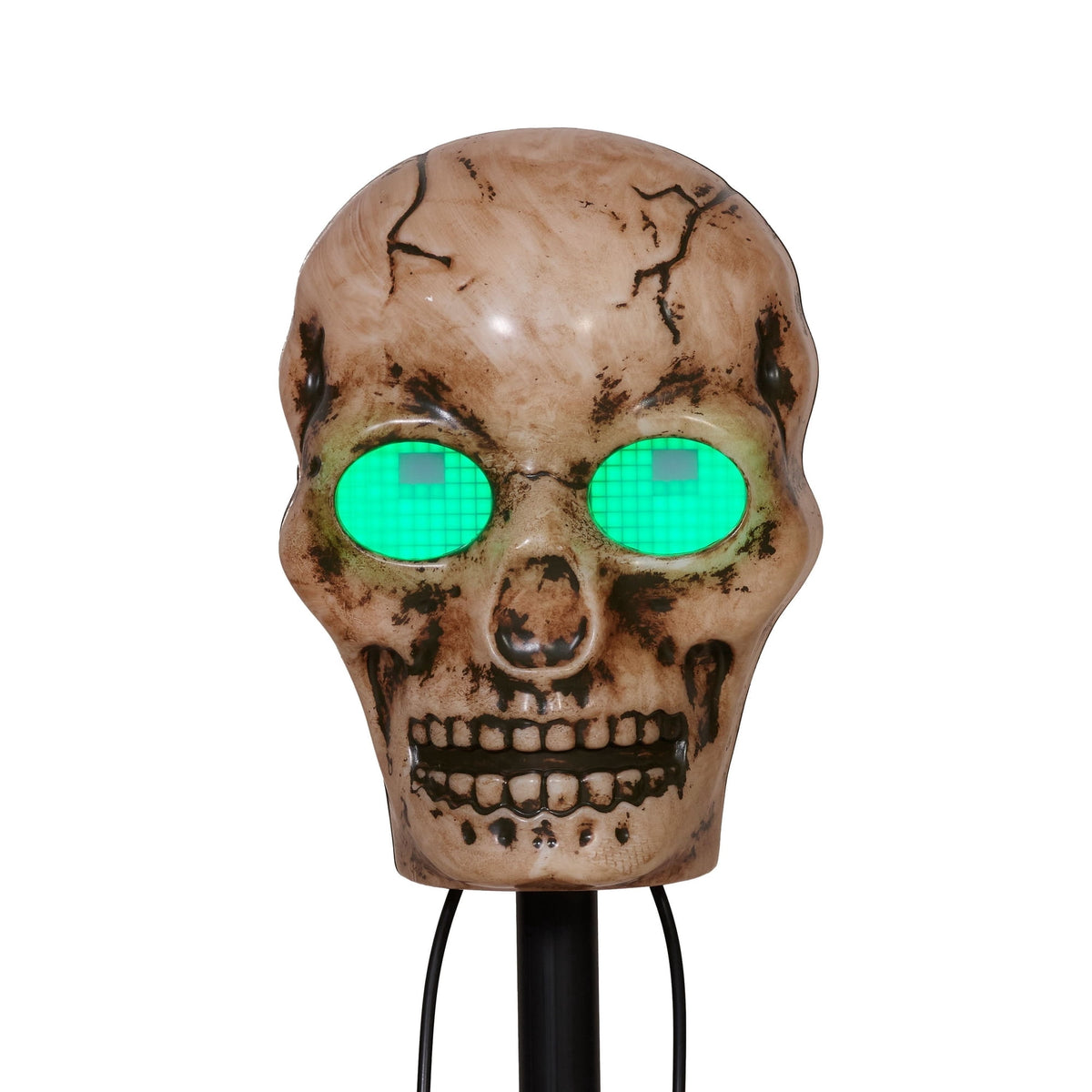 Color Changing Skull Stake Lights Set of 4