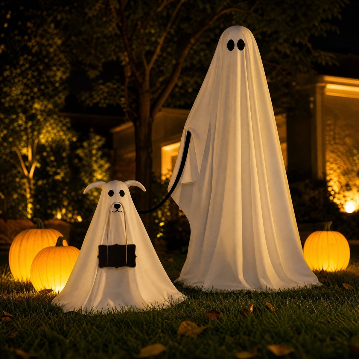 Halloween Animatronics Outdoor 72", Light Up Grim Reaper Street Lamp Post with Glowing Eyes, Life Size Standing Skeleton Decor for Lawn Porch, 1 Pack