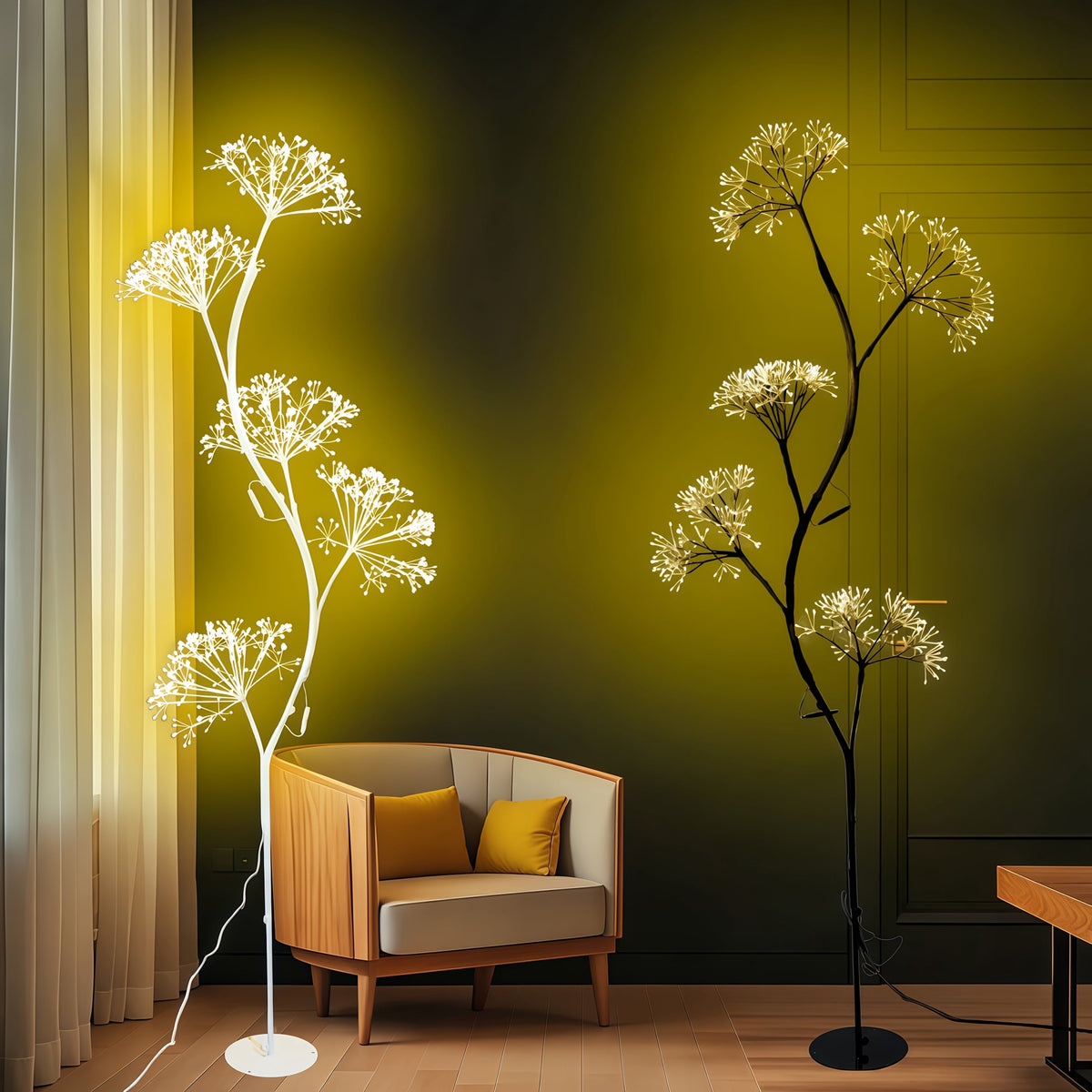 6-Foot Dandelion Lamp with a Fairy Theme, Perfect for Indoor Use in Living Rooms, Dining Areas, Bedrooms, Studies, And As Decorative Lighting for Home Decor During Christmas And Halloween