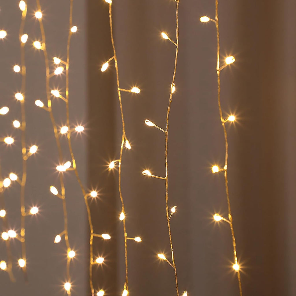 Outdoor String Lights with Remote,100M 3000LED Plug-in Powered Waterproof Fairy Lights, Copper Wire Christmas String Lights for Wedding, Party, and Indoor Fairy Lights