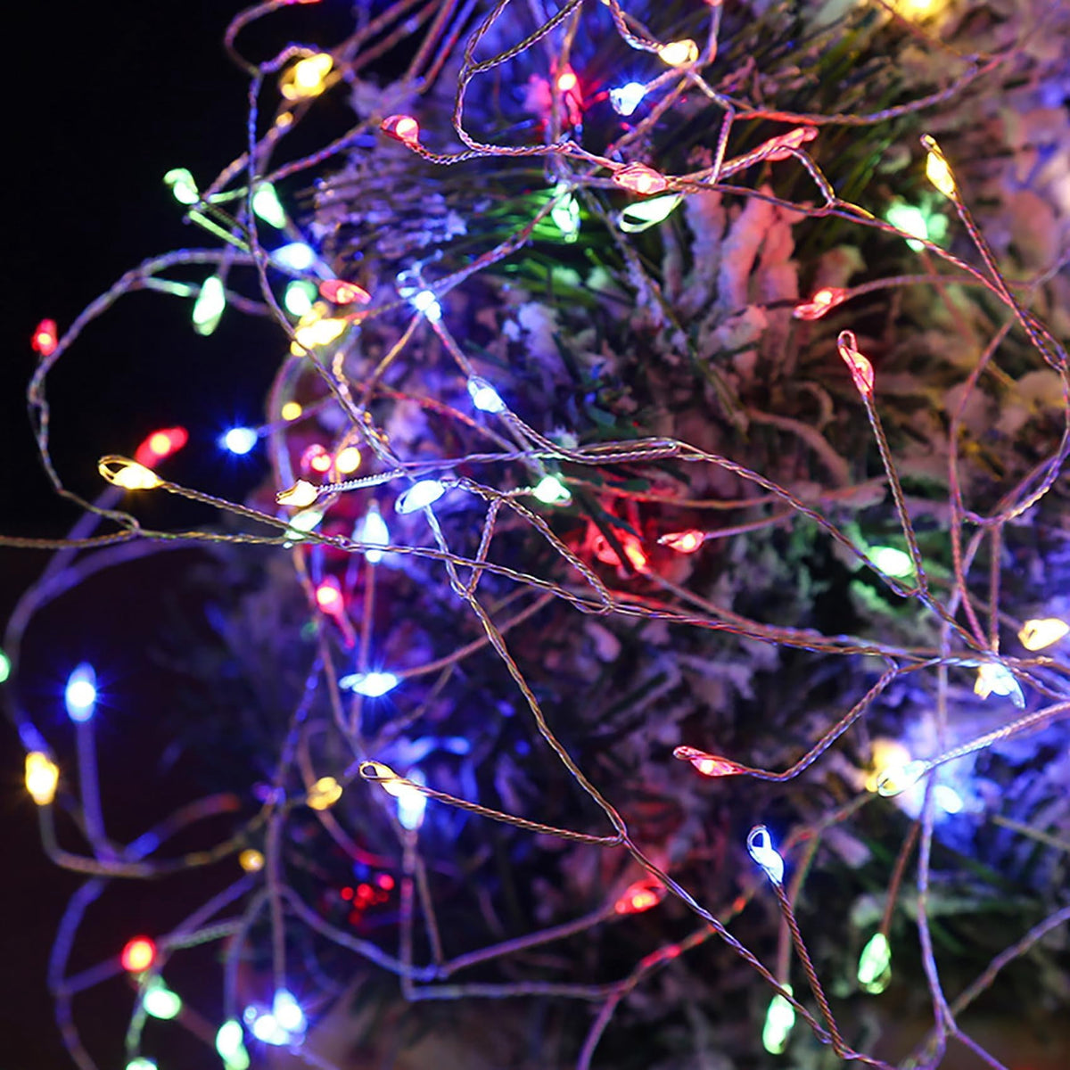 Plug-in Christmas Lights with Remote,30M 1000LED Waterproof Starry Cluster Fairy Lights, Copper Wire String Light for Indoor and Outdoor Use, Christmas Tree, Wedding, DIY Decor