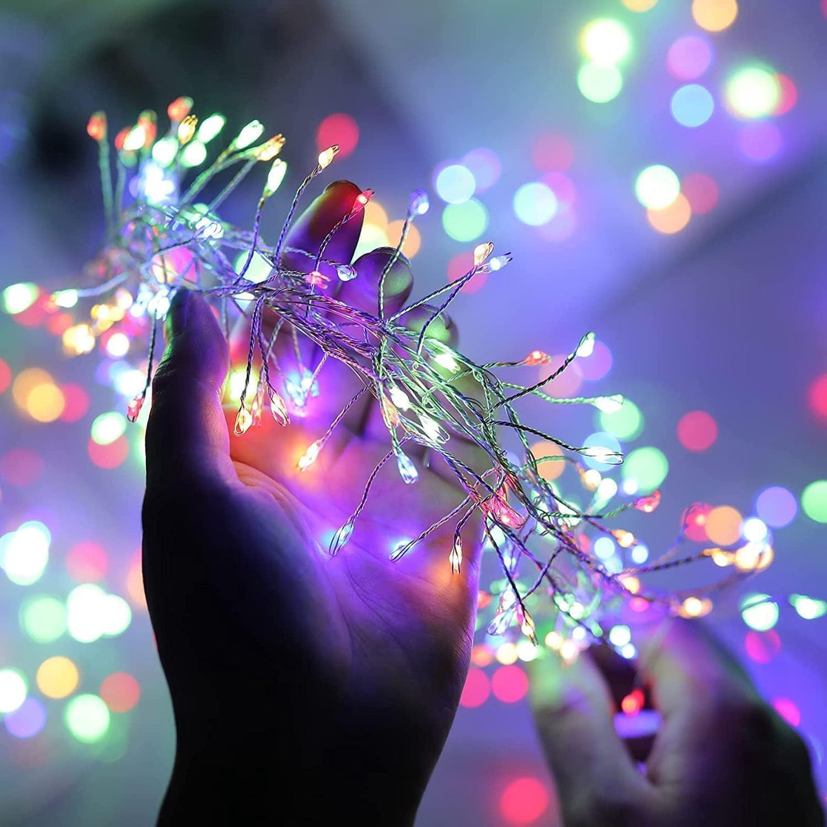 Plug-in Christmas Lights with Remote,30M 1000LED Waterproof Starry Cluster Fairy Lights, Copper Wire String Light for Indoor and Outdoor Use, Christmas Tree, Wedding, DIY Decor