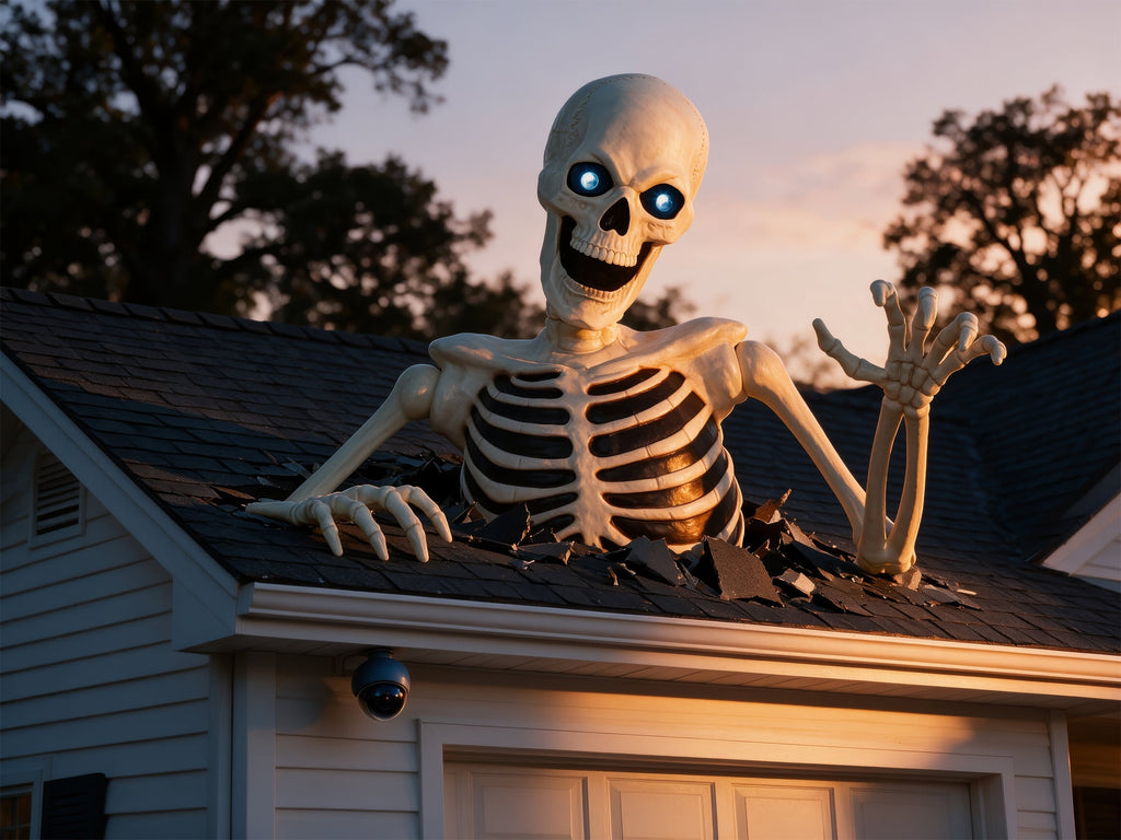 Seasons 35" Halloween Giant Groundbreaker Skeleton, Halloween Decoration for Outdoor Lawn Yard and Porch