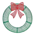 Ktaxon 36in Christmas Wreath Christmas Decoration Lighted Holiday Decor 175 Lights LED,Green