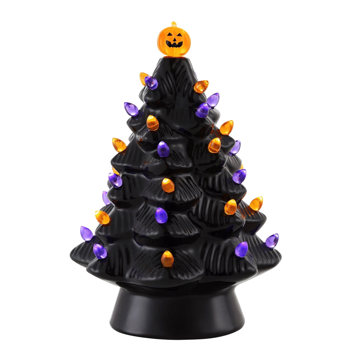 Mr. Halloween 12 in. Ceramic Halloween Tree - Green