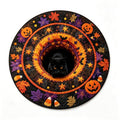 ZJNGJC 3D Circular Halloween Doormat Weird Decoration Whimsy Charm To Your Indoor Space C
