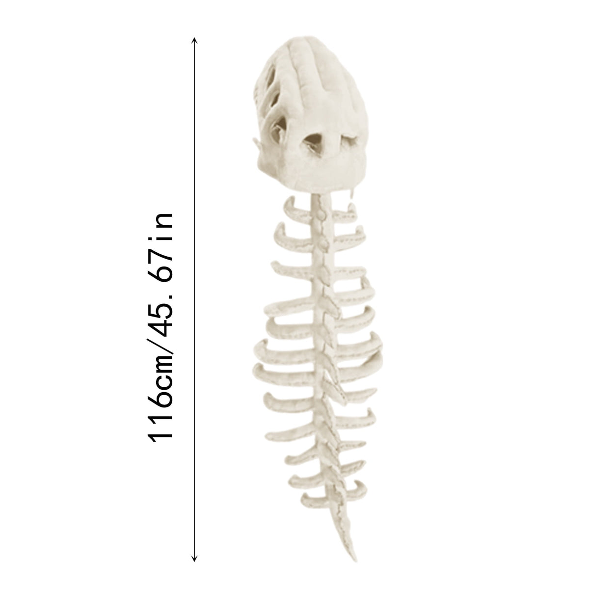 Adult Dinosaur Skeleton 3D Realistic Fossil Design Headpiece Mask for Halloween Themed Party Dress Up Decoration Prop Green
