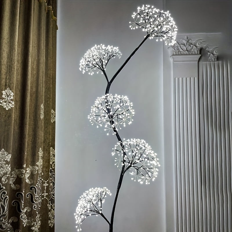 6-Foot Dandelion Lamp with a Fairy Theme, Perfect for Indoor Use in Living Rooms, Dining Areas, Bedrooms, Studies, And As Decorative Lighting for Home Decor During Christmas And Halloween