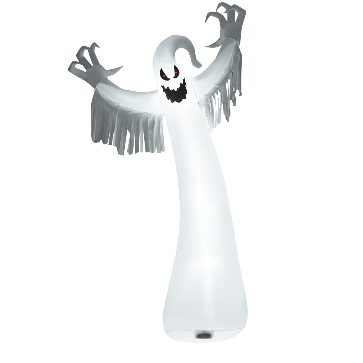 Topbuy Ghost Blow Up Halloween Outdoor Yard Inflatable, with LED Lights 12'