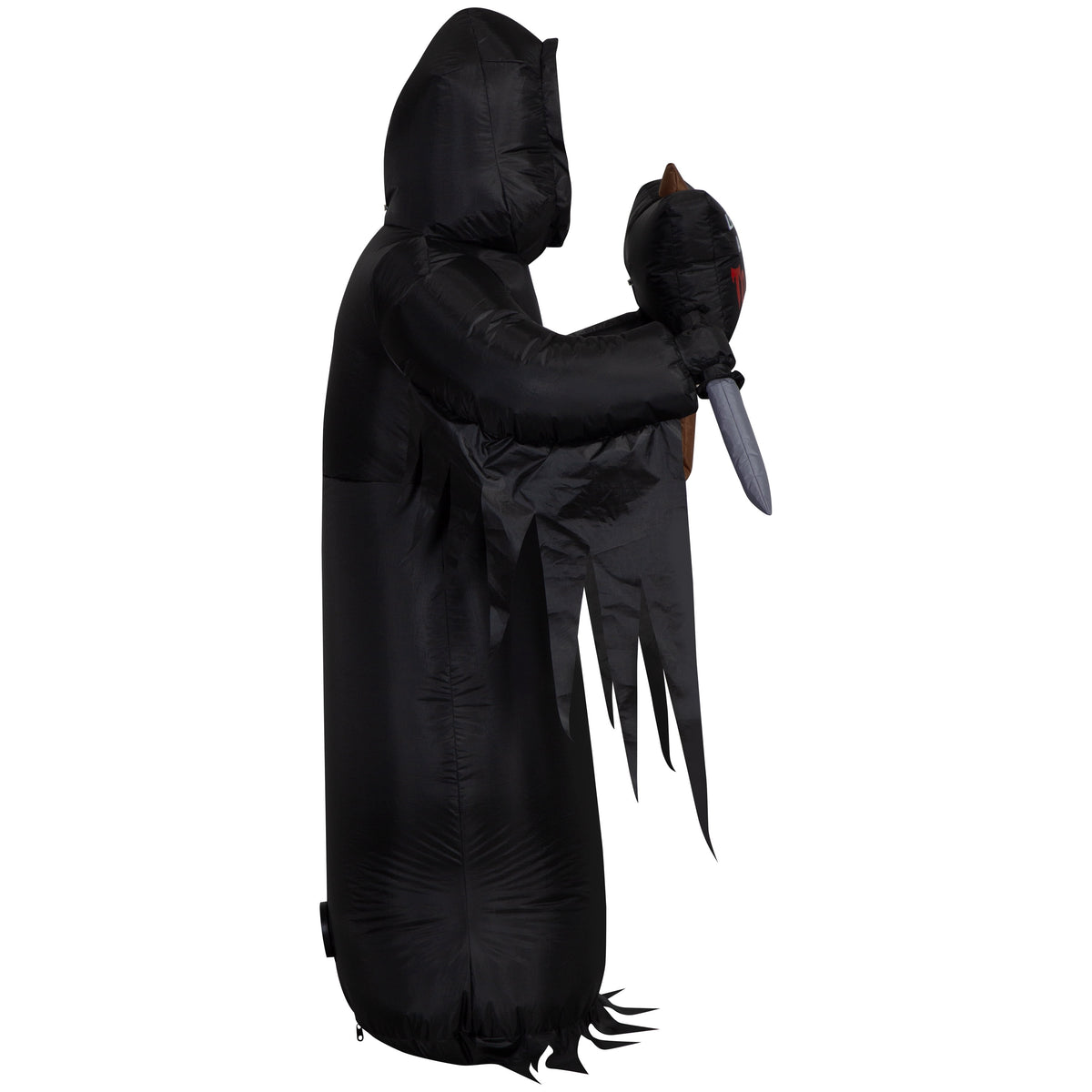 Airblown Halloween Yard Inflatable Light Ghostface Medium FunWorld, 5 ft